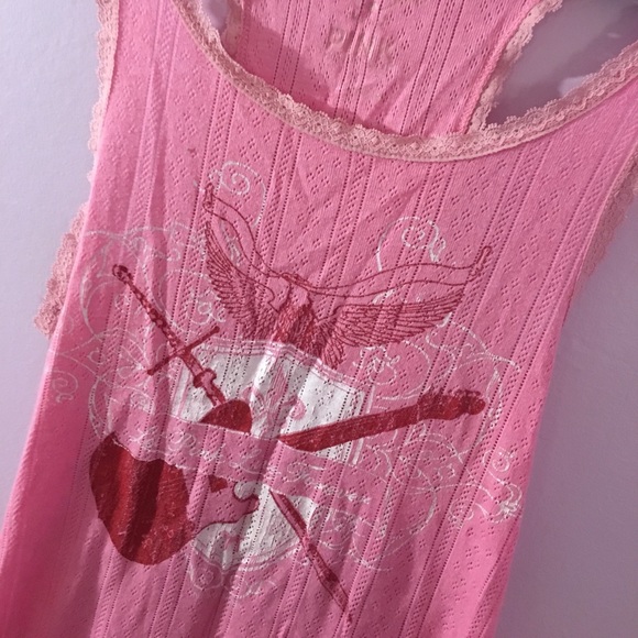 VINTAGE Y2K PINK tank - Picture 3 of 3